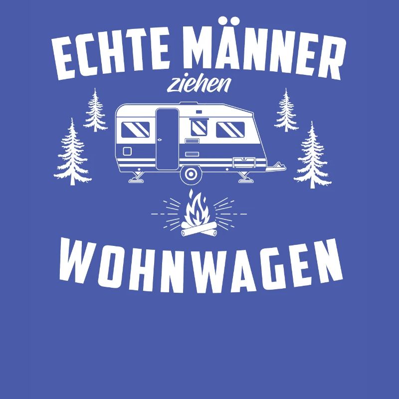 Real men pull caravans