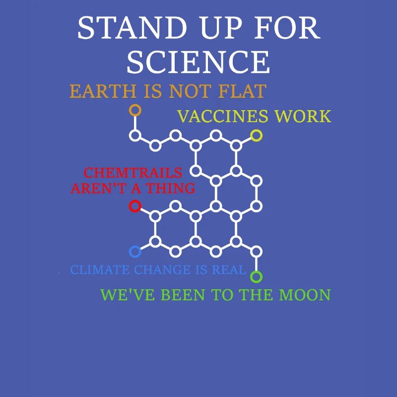 Stand up for Science Science Nerd cadeau