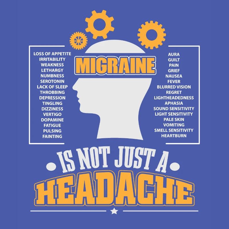 Souffrant de migraine