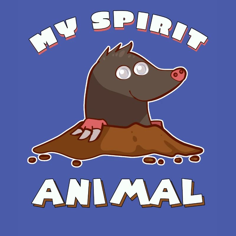 Mole, nearsighted, molehill gift