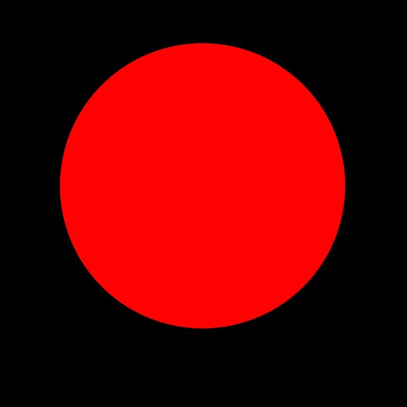 Red circle