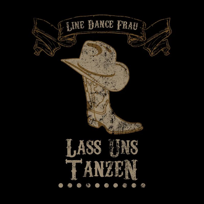 Frau Linedance Lass Uns Tanzen Geschenk