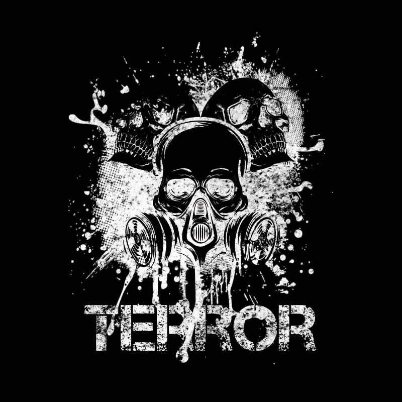 Terror Uptempo Speedcore Skull Geschenk