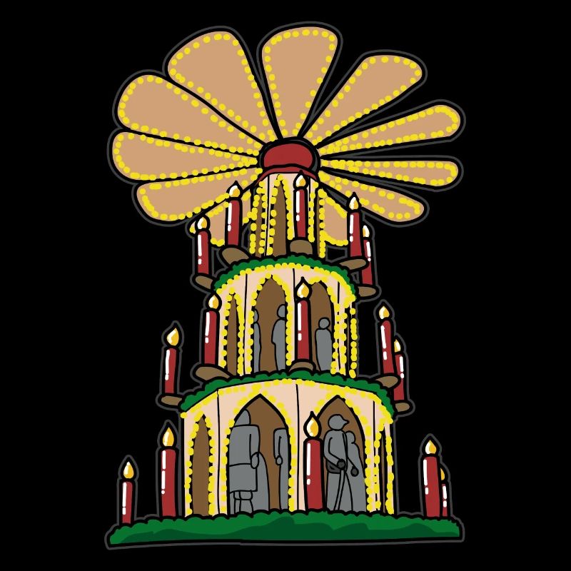 Pyramide de Noël pyramide de Erzgebirge Noël