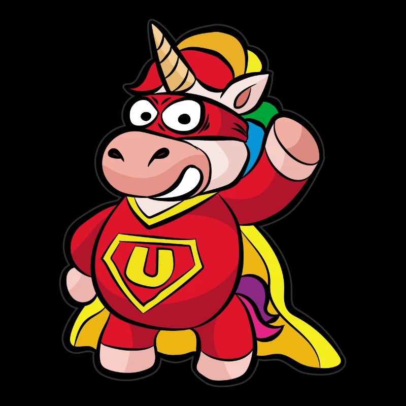 Superheld Einhorn