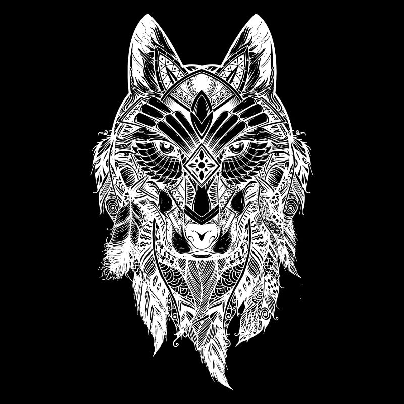 Wolf Mandala
