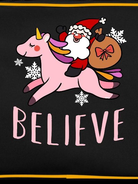 Einhorn Weihnachtsmann Einhörner