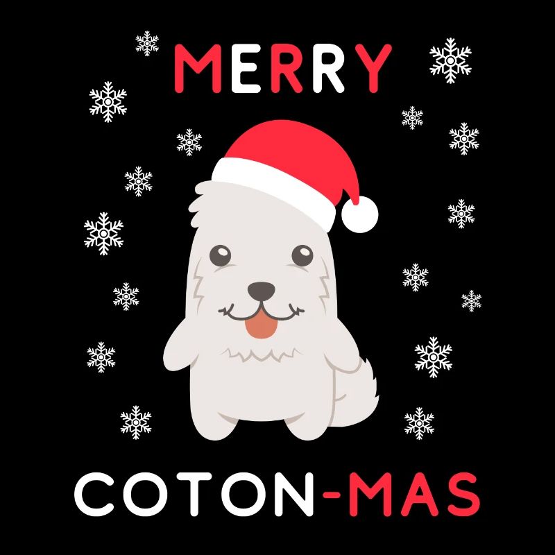 Joyeux Coton Mas - Joyeux Noël Coton de Tulear