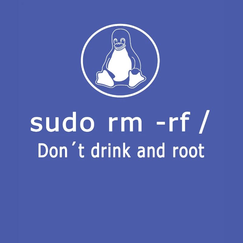 Linux Admin programmeur sudo rm rf /