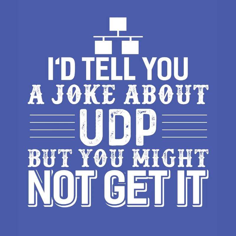 Computer Science Programmer UDP Joke