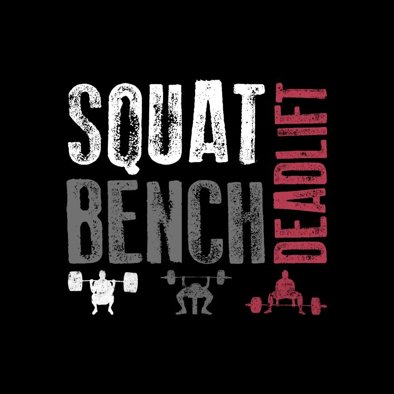 Squat Bench Deadlift Training Gift