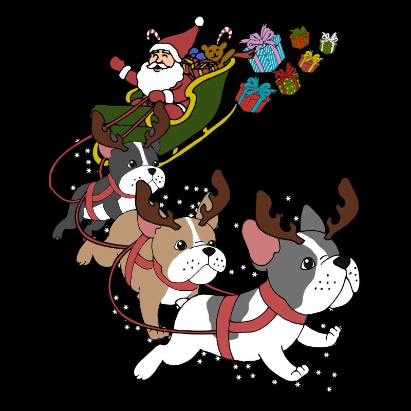 Bouledogue Français Noël