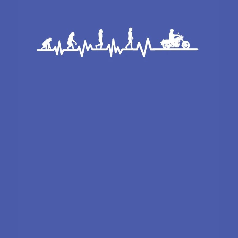 Motorrad Chopper Biker Geschenk · Evolution