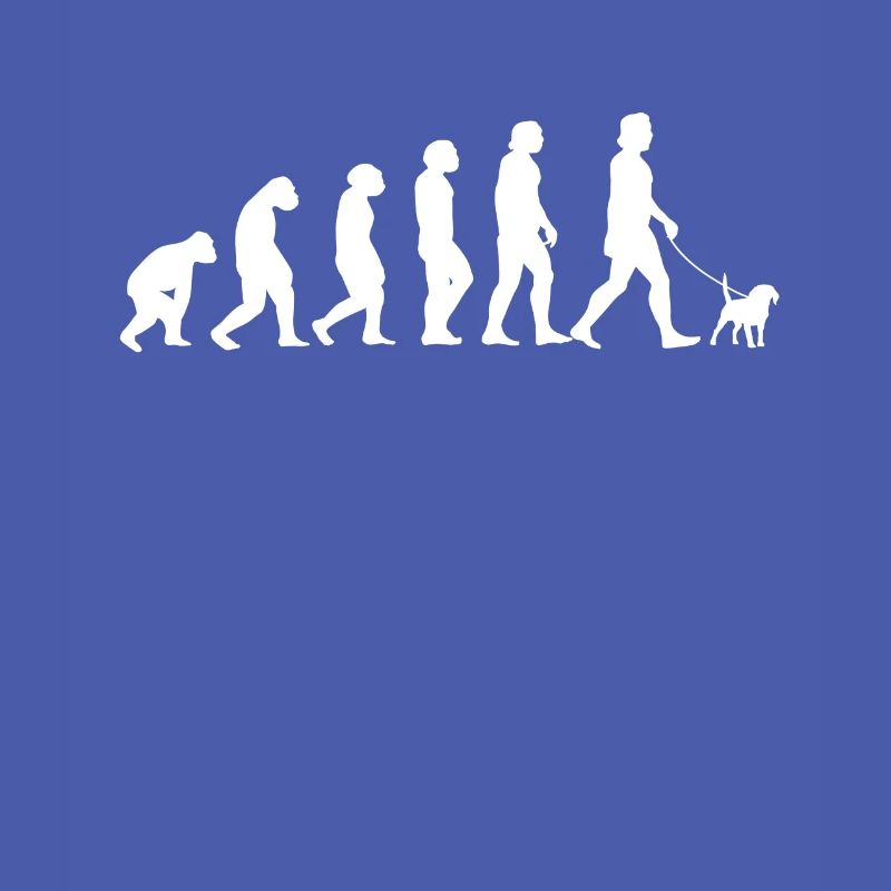 Lustig Hund Evolution Gassi Hundebesitzer Geschenk