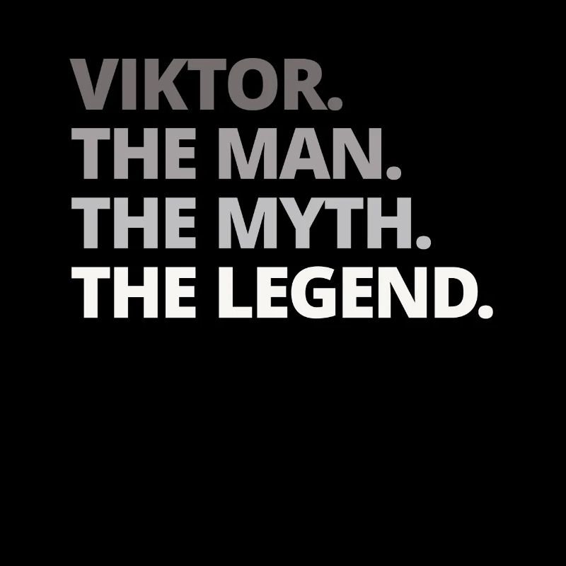 Viktor Name Sort Cadeau