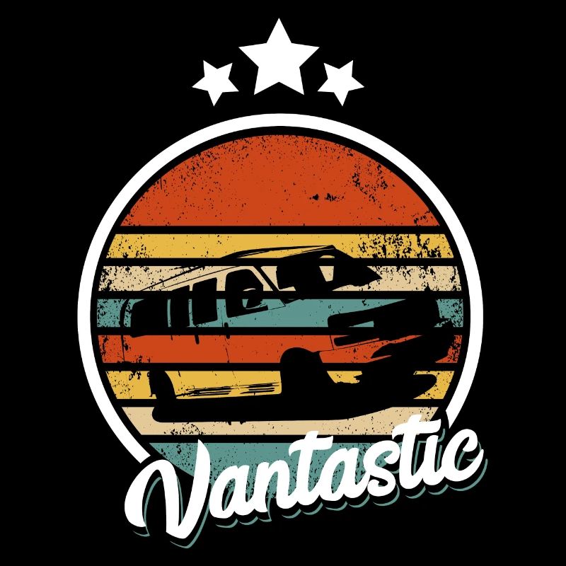 Retro Campervan Gift I Van Camping Bus