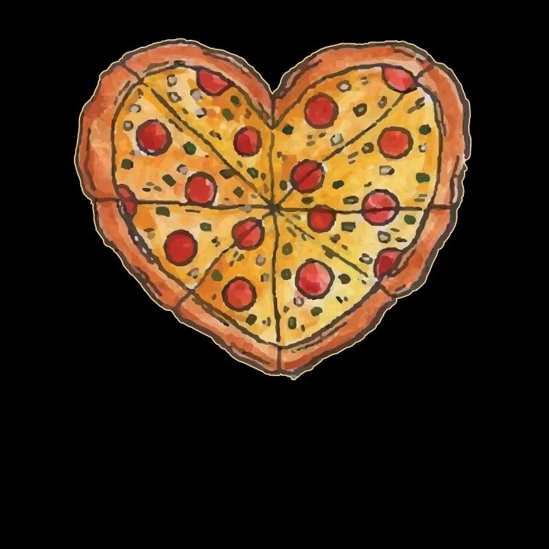 Heart for Pizza I Pizza Love about everything