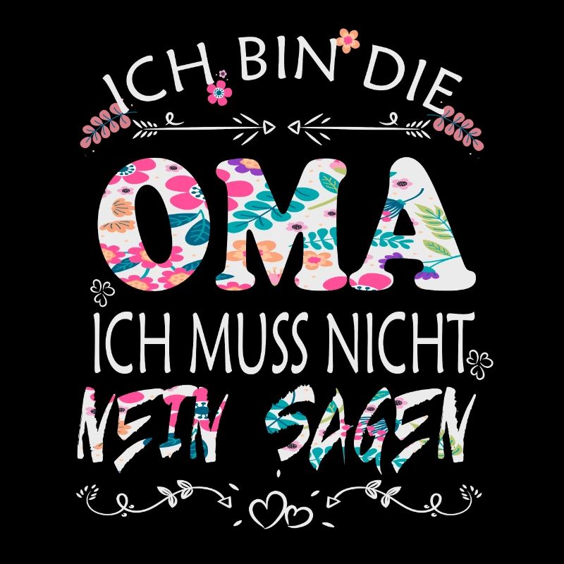 OMA Spruch Design