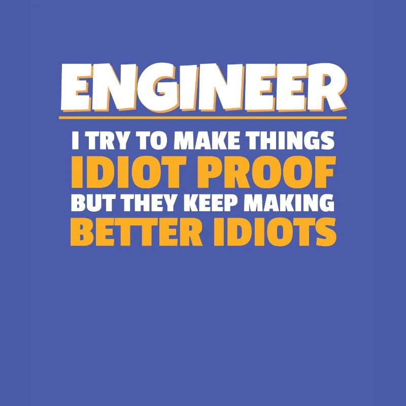 Engineering Gift Engineer Ich versuche Dinge zu machen
