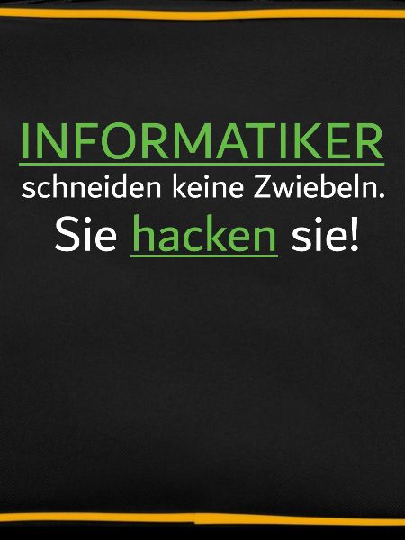 Informatiker Programmierer Hacker