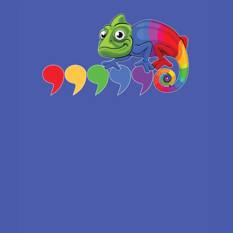 Virgule caméléon