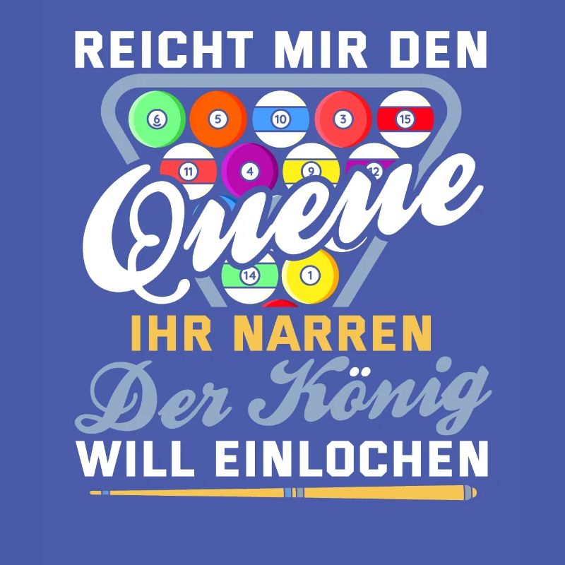 Lustig Spruch Billard Queue Billardkugel Geschenk