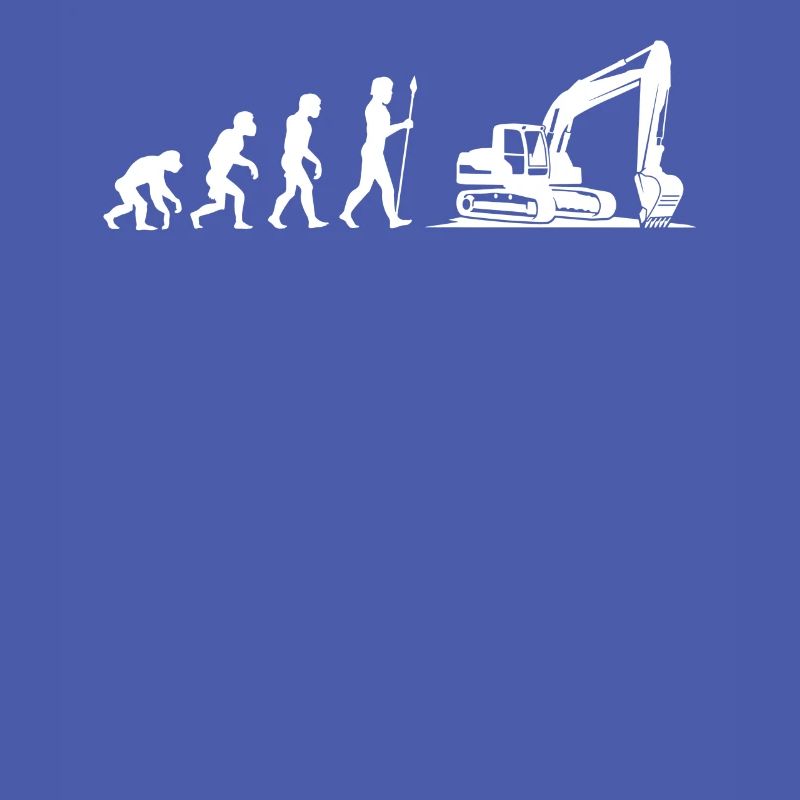 Evolution excavator operator excavator