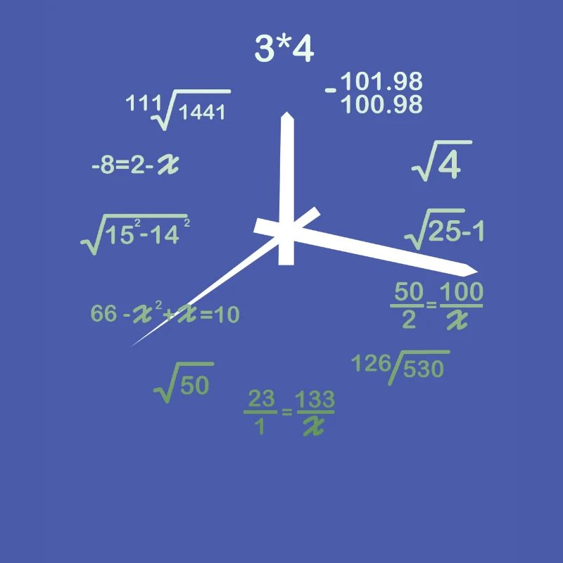 Mathematics Watch Math Break Arithmetic Gift