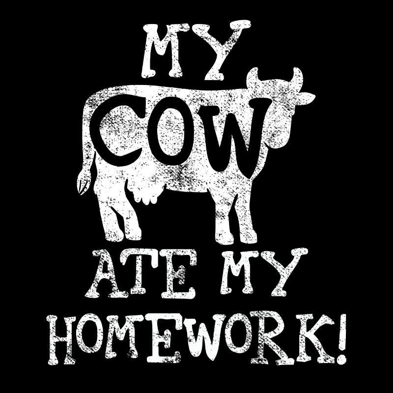 Vache de retour à l'école