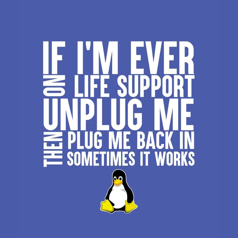 Programming Computer Science Gift · Unplug me