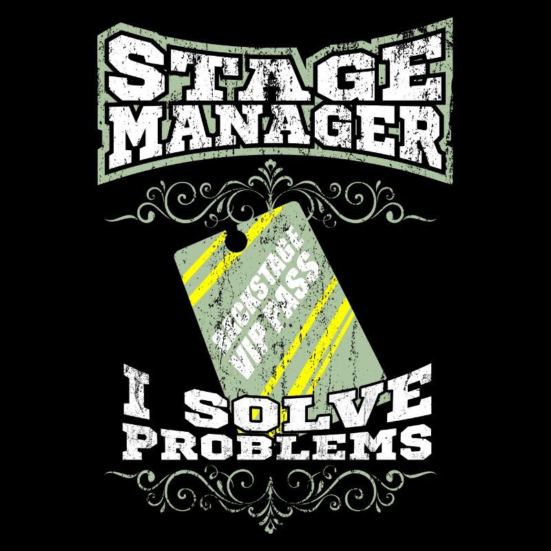 STAGE MANAGER STAGEMANAGER Show Geschenk Eventplan
