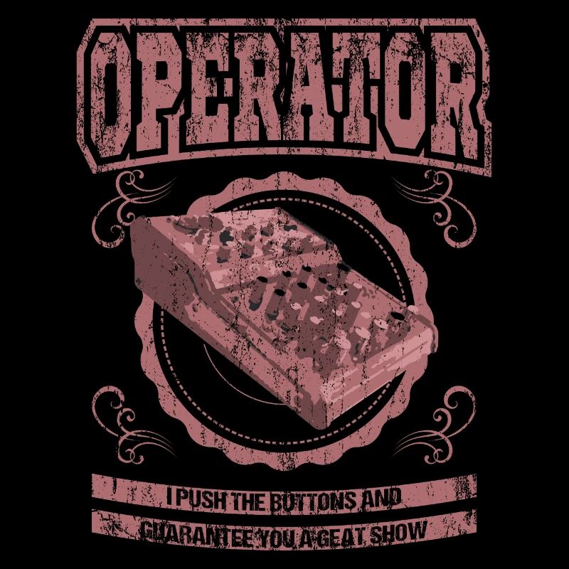 OPERATOR Tontechniker Crew Geschenk Toningenieur