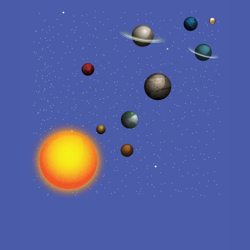 Solar System Space 8 Planets & Sun space lover Shi