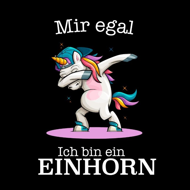 Einhorn Mir egal ich Bin Ein Einhorn Unicorn Dabb