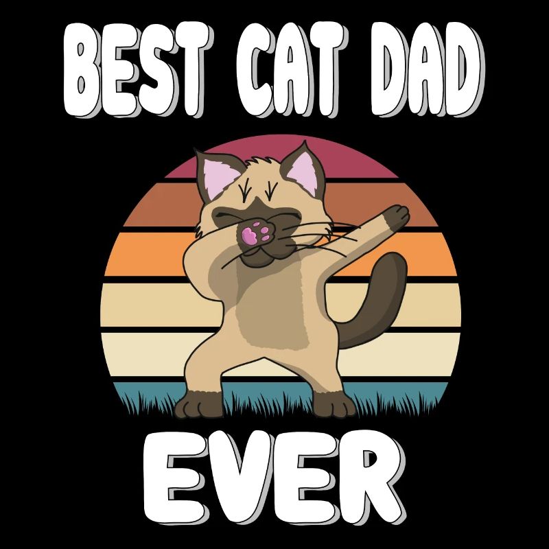 Meilleur père de chat jamais propriétaire de chat meilleur père de chat