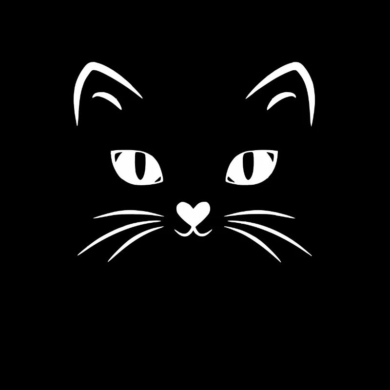 Visage de chat