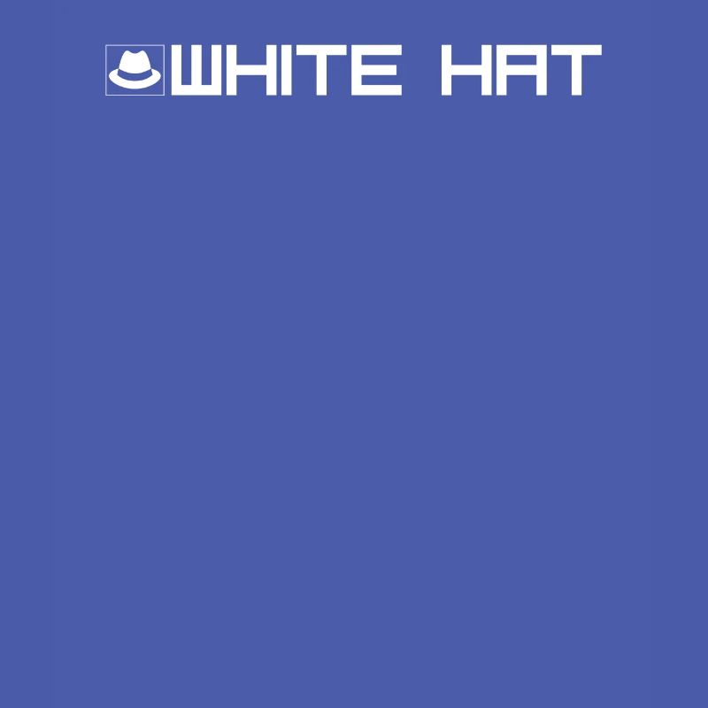 Type de pirate chapeau blanc