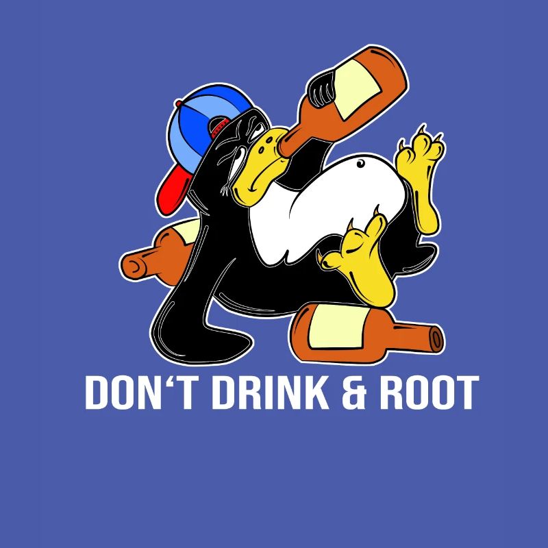 Linux Pinguin Sudo Admin Lustig Informatik PC Nerd