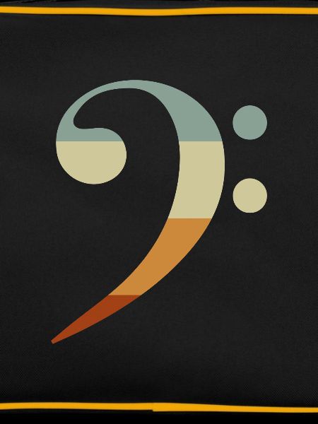 Bass clef musical notes