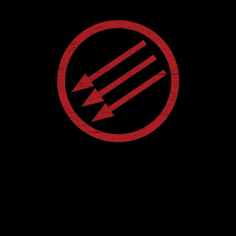 Three arrows Iron Front Antifascism Antifa