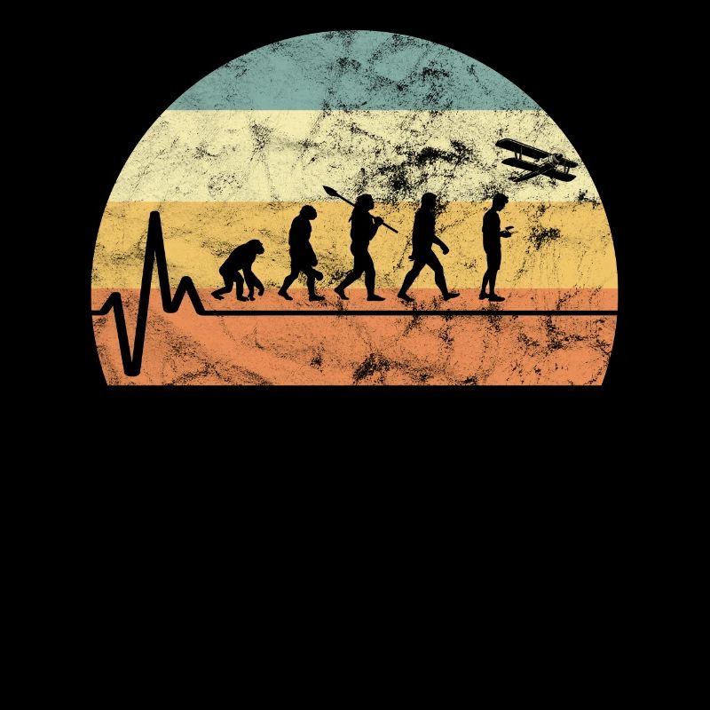 Evolution Modèle de vol Rétro Vintage Modèle modèle D