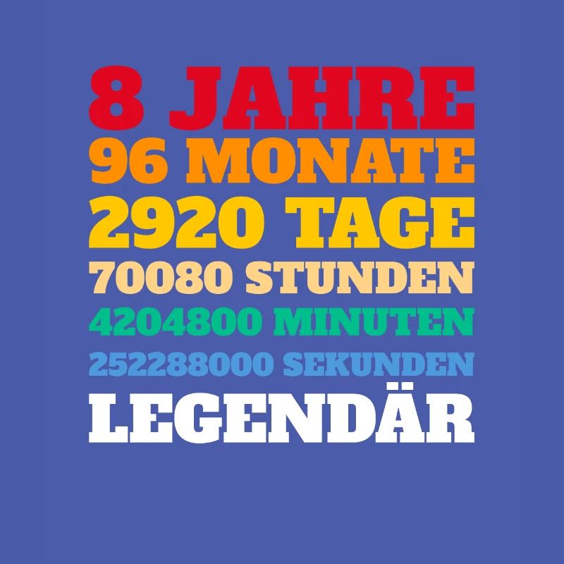 8. Geburtstag Geschenkidee Junge Mädchen