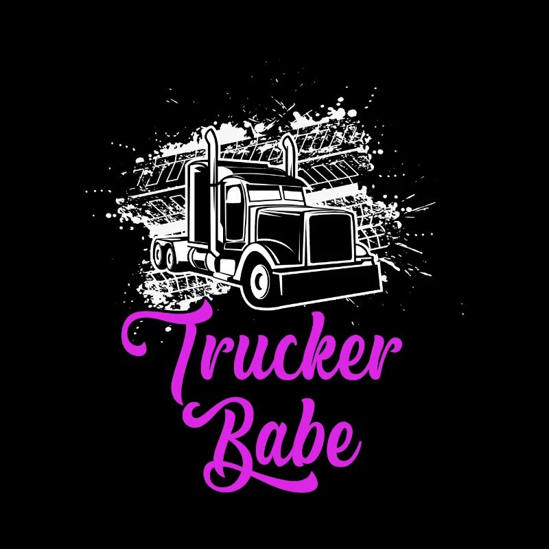 Trucker Babe Truck Driver Driver Gift