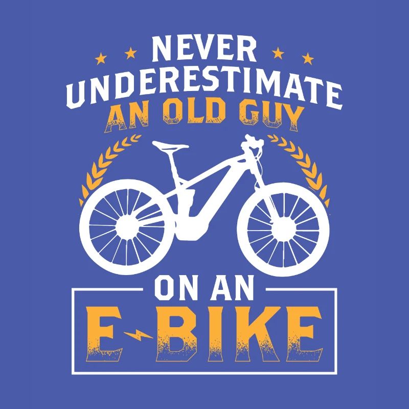 Ebike Radfahrer Rentner Rente Opa Geschenkidee