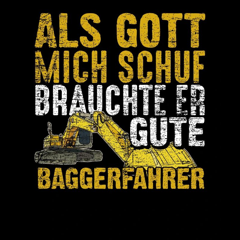 Baggerfahrer Arbeit