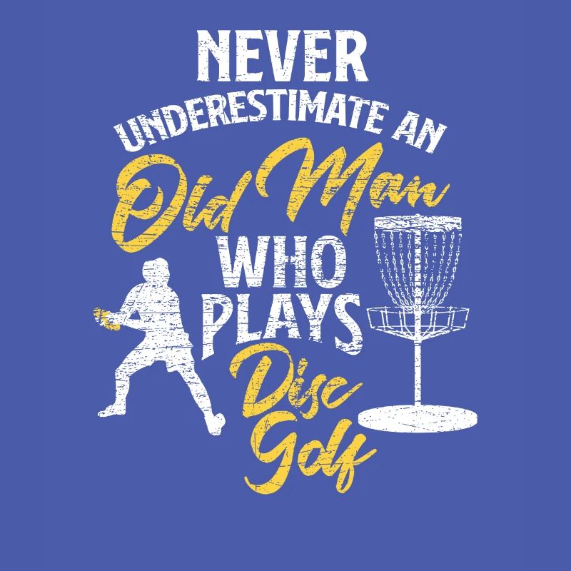 Discgolf Alter Mann