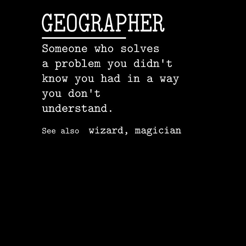 GEOGRAPHER