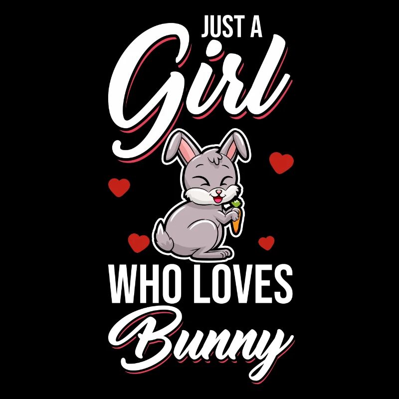 Juste une fille qui aime Bunny Rabbit Rabbit