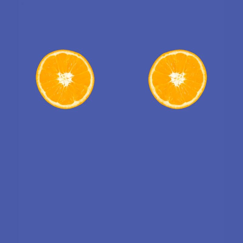 Orange fruit boobs breasts pervert gift