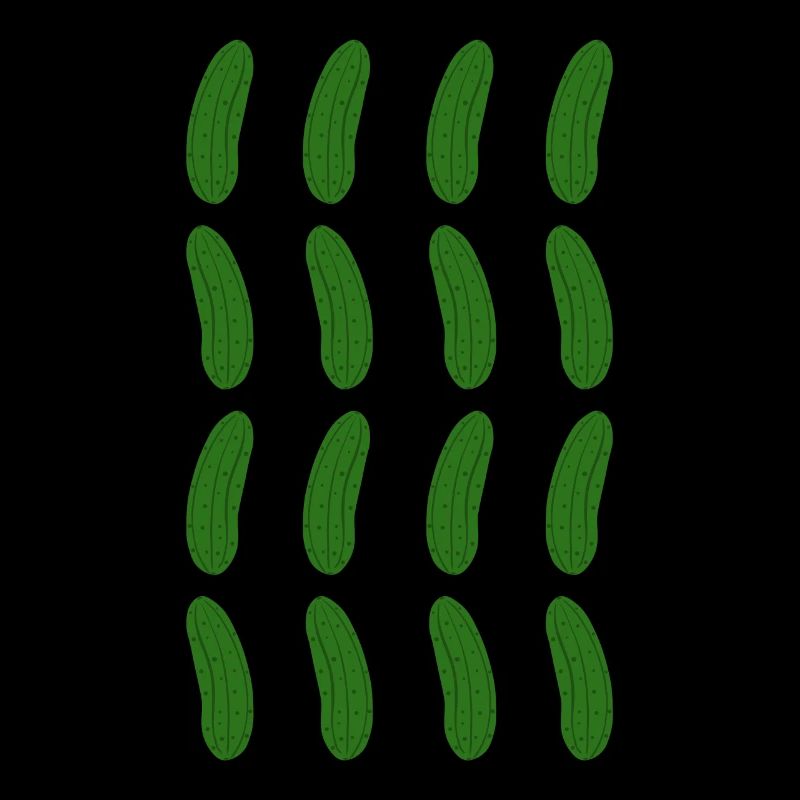 Cadeau de motif de concombre pour les fans de concombre et de concombre